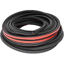 Joint Caoutchouc Porte Voiture - Forme U, 17x27mm, 39 Pouces