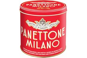 GENERIC Chiostro di Saronno Panettone Luxury 1KG Italian Fruit Cakes – Perfect Christmas Gifts for Family and Loved Ones