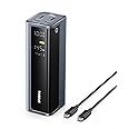 Baseus EnerGeek Laptop Powerbank 145W 20800mAh, External Battery with 2 x USB-C PD 3.0 100 W Max Fast Charge, Compatible with Dell, HP, SteamDeck, iPhone 16/15/14/13, iPad