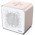 RENPHO White noise machine, ensures good sleep quality for adults with soothing sounds and timer with memory, privacy noise cancellation in office, portable for travel