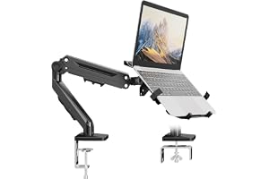 PUTORSEN Laptop arm hållare för bärbara datorer upp till 18 tum och