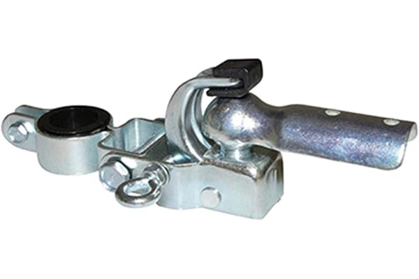 P2R (Cycle) Attache remorque Velo rotule avec securite pour Fixation Tige de Selle (Vendu a l'unite)