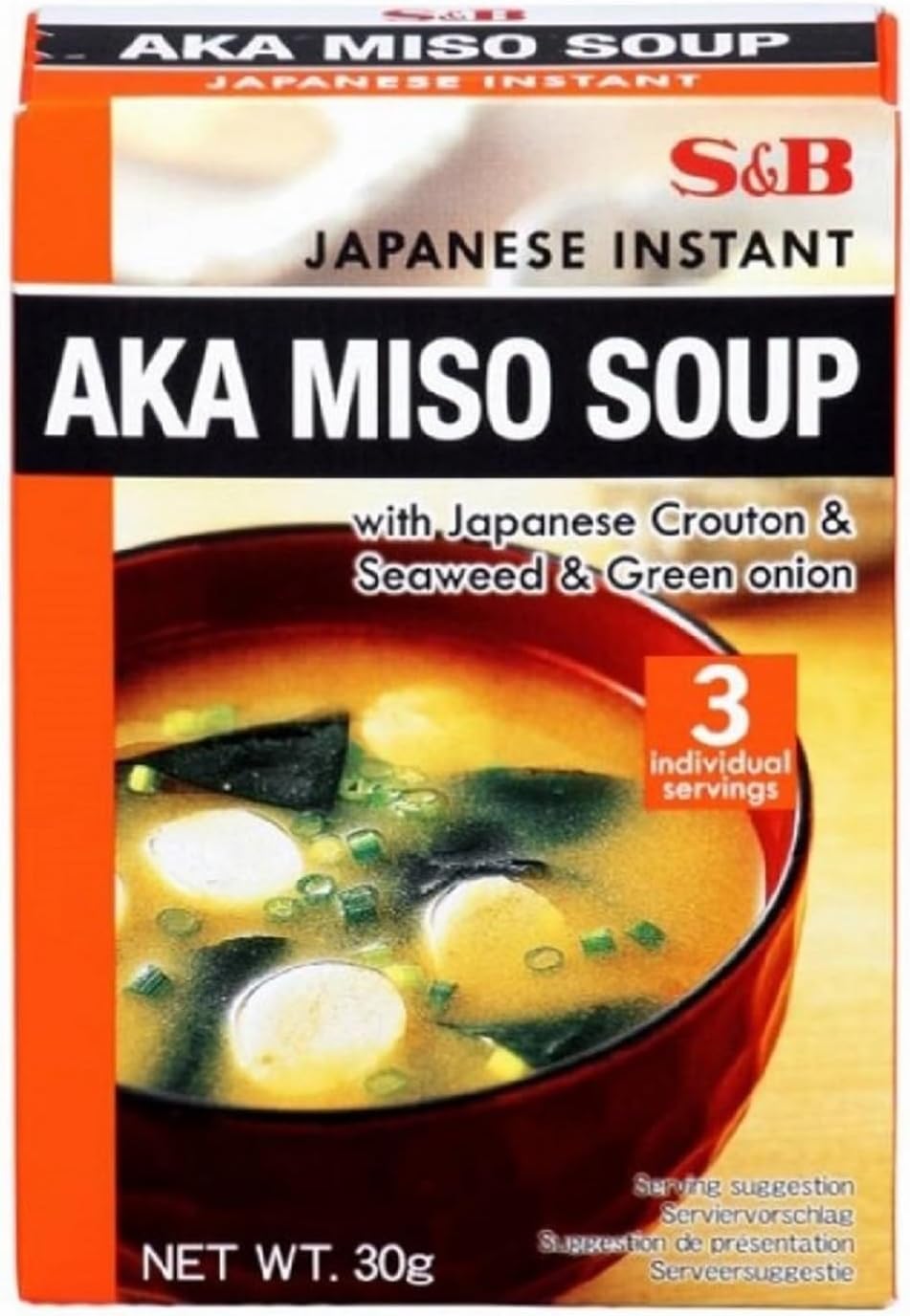 S&B Sopa de Miso Instantánea, 30g