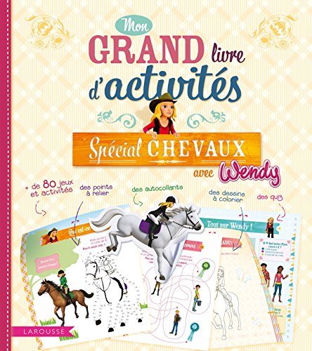 Mon grand livre d'activités - Spécial chevaux