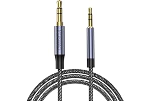 MOSWAG Cavo audio da 3,5 mm a 2,5 mm maschio compatibile con le cuffie Bose 700 QuietComfort QC45 QC35II QC35 QC25 con cancellazione del rumore, JBL E45BT E55BT E65BTNC Bluetooth Earphone