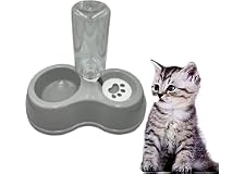 ELONSEY Cats Bowl Dogs Water Feeder Bowl and Cat Kitten Drinking Fountain Food Dish Pet Bowl for Goods, Water & Food Pet Food