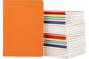 Yarotm Petit Carnet A6 - Lot de 24 Cahier de Note Blanc - 100gsm Papier Mini Cahiers de Poche - Travelers Notebook - 60 Pages Carnets Feuille Blanche - Bloc Note Pages Blanches a6