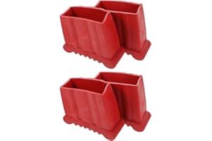 Gralara 4 Piedini Antiscivolo per scaletta, Tappetino telescopico, Piedini di Ricambio per Cuscini, durevoli, Accessori universali per Scale, coperture per