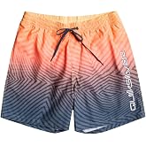 Quiksilver Everyday Warped Logo Volley 17 s&ouml;rf şortu Erkek