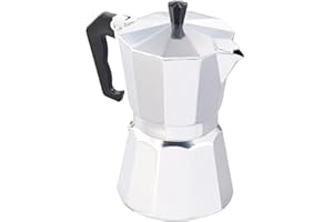‎CUCINA DI MODENA Cucina di Modena Espressokanne: Espressokocher für 6 Tassen; für Induktions-Herde geeignet; 300 ml (Espressokanne Induktion, Espresso, Induktionskochplatte)