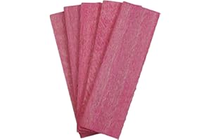 SILISTO Lot de 1000 cales de vitrage en bois 80 x 24 x 2 mm de couleur rouge – entretoises, plaquettes, cales d'écartement, cales de support en bois de hêtre (bois dur)