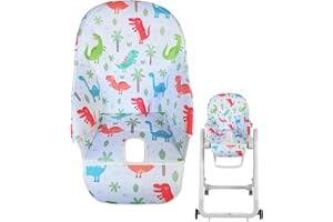 XIIXUUJ Cuscino per seggiolone, per sala da pranzo, per bambini, in pelle PU, rivestimento di ricambio per Peg-Perego Siesta Zero3 Baoneo Kosmic Ja-né