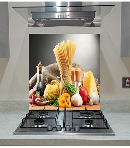 Tulup Impression sur Verre 140x70cm Tableau Decoration Murale Photo Image boit des Cocktails - légumes, Cocktails de Fruits