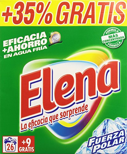 Elena Fuerza Polar Detergente Polvo para Lavar Ropa -  2,275 kg