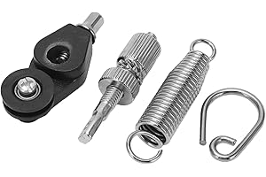 SPYMINNPOO Kit Pedale per Grancassa, Accessorio per Strumento con Gancio a Molla in Metallo Pedali per Grancassa per Prestazioni di Gioco