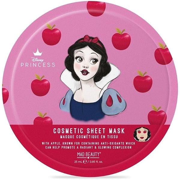 MAD Beauty Spa & Anti-Stress-Masken – Feuchtigkeitsmaske Princess Ariel (25 Ml) Für Verwöhnte Haut