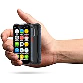 YOHOPE Mini-Smartphone: Android 12, resistente al agua IP68 (smartphone rugged), 6GB+128GB, 5MP+13MP, bater&iacute;a de 3000 mAh, do