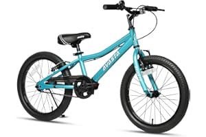 AVASTA Bilbo 18 20 inch Kids Bike for 5-10 Years Old Boys Girls with Kickstand & Dual Handbrakes Adjustable Seat, Multiple