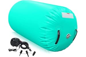 VOFiTNY Tapis de gymnastique de 2/3/4/5/6 m pour usage domestique, entraînement, arts martiaux, la plage, la mer gonflable Piste Track pour maison/salle de sport/Gymnaste/Tumbling/Yoga/Taekwondo