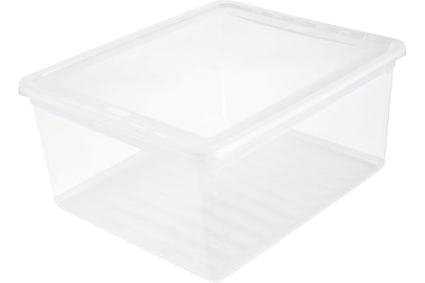 OKT 2053440 Basixx Boîte de Rangement Plastique Transparent 18 L