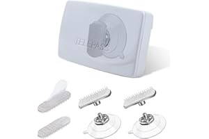 NEWZEROL Supporto per Telepass 2024, 2023, 2019, Passa Rapidamente da Un'auto All'altra, Nessun residuo di colla e Ventose Forti e Riutilizzabili per il Tuo Parabrezza, Adesivo Supporto per Telepass