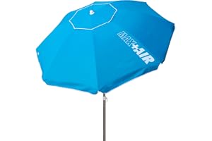 Aktive 62216 - Vindtätt strandparasoll | Solparasoll mått Ø220 cm, mast Ø28-32 mm