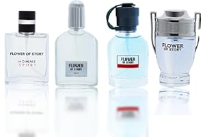GBBAZU 4in1 Herren Parfüm, Mini Aftershave Männer Geschenk Set, Männer Duft Köln Parfüm Set, Männer Eau de Parfum, lang anhaltendes Spray Parfüm, Eau de Toilette Spray, 4x25 ml