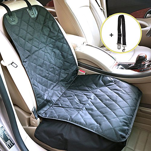 Preisvergleich Produktbild Autoschondecke, Distianert Wasserdichter Beifahrersitzüberzug für Ihr Haustier mit einem justierbaren Sicherheitsgurt und einer Tragetasche