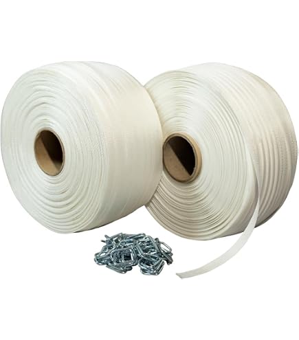 Kortpack Polyester-Umreifungsband 25 Mm – 500 M, Zugkraft 950 Kg, Kerndurchmesser 76 Mm, Weiß