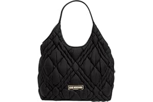 Love Moschino JC4159PP1LLR100A, Torba Ręczna Damska, Czarny, Unikalne, Czarny, Taglia unica