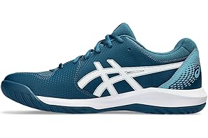ASICS Dedicate 8 Homme Chaussures de Tennis Bleu Blanc