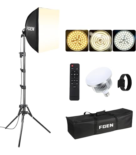 K&F CONCEPT Luce LED RGB 135 Per Video – Batteria 5000mAh, CRI 96, 2812 Lux, 13 Effetti, Portatile