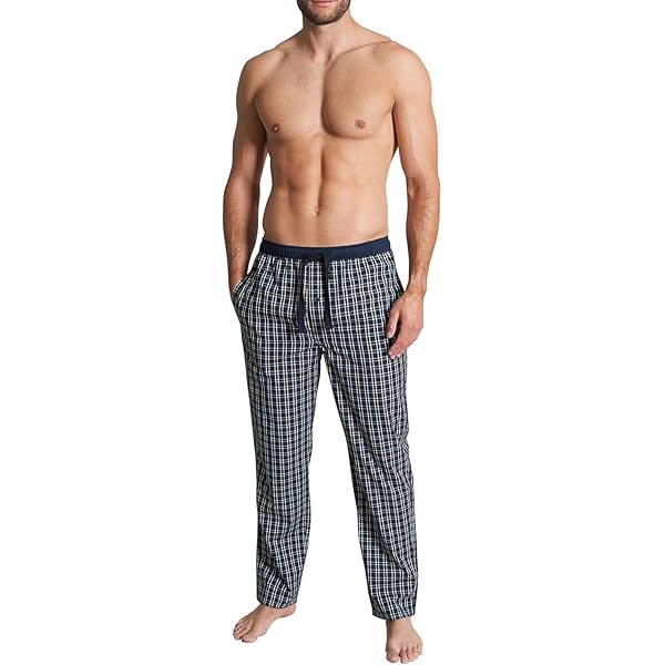 ADAMO Herren Schlafhose Lang - Bequeme Baumwollhose In Übergrößen XXL Bis 10XL