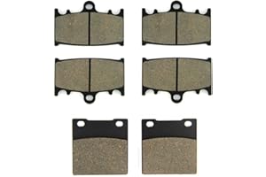 SOMMET Bremsbeläge Vorne + Hinten für Kawasaki ZXR 750 H (1989-1995)