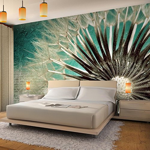 Fototapete Pusteblume 396 x 280 cm – Vliestapete – Wandtapete – Vlies Phototapete – Wand – Wandbilder XXL – !!! 100% MADE IN GERMANY !!! Runa Tapete 9023012b - 3