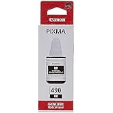 Canon GI-490 BK Orijinal Siyah M&uuml;rekkep Kartuşu 0663C001