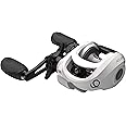 Quantum Accurist Baitcast Fishing Reel, Size 100 Reel, Oversized Non-Slip Handle Knobs and Continuous Anti-Reverse Clutch, One-Piece Aluminum Frame