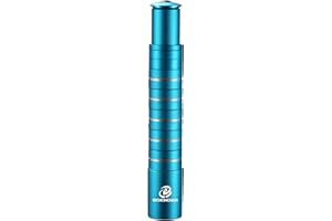 Bynccea Potence de Guidon Fourche Extenseur, Rallonge de Tige de vélo en Alliage d'aluminium 115mm 180mm 210mm pour VTT 1-1/8 "28.6mm