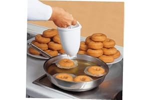 LANKATER Plástico Fabricante del Buñuelo del Buñuelo De La Máquina del Molde De La Crepe Dispensador DIY Herramienta De La Cocina De Repostería Haciendo Bake Ware