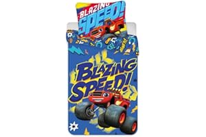 BRANDMAC APS Blaze Baby Bettwäsche Set 2tlg. 100% Baumwolle 100x135 cm, 40x60 cm