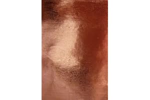 HERLIKOFER Wachsverzierfolien glänzend Anzahl 1 Stück, Größe 155 x 90 mm, Farbe Kupfer