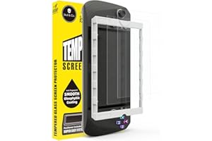 Skull & Co. High Transparency High Sensitivity Tempered Glass Screen Protector for ROG Ally X (2-PACK) with Positioner Installation Kits - Anti-Glare Matte Finish