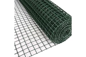 GARDAWN 50cm x 5m Plastic Garden Mesh Netting – Reusable Gardening Net Fence Sheet – Green Vegetable Fruit Bush Bird Guard – Tree Barrier Fencing Roll – Heavy Duty Climbing Plant Trellis Protection