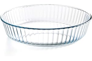 ÔCUISINE Arcuisine 4937273 gewellter – Moule 26 cm ocuisine, Transparent, 26 x 5.9 x 26 cm