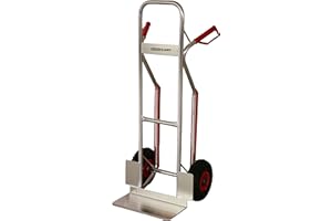 MAGNA CART Magnacart Sackkarre 200KG - Stahl - 42 x 48 x 117,5 CM - Räder für jedes Terrain - Silber