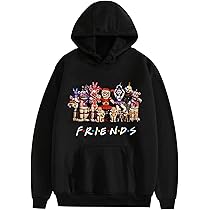Anjinguang Anime Five Nights Hoodie 3D Print Five Night FNAF Sweatshirt for  Women Mens FNAF Hoodie Sweatshirt Funny Hoodie with Pocket Jacket XXS-4XL  ...