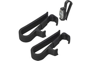 T TAKONE Halterung für OOONO-NO1, 2pcs Halterung für Co-Driver No1 & Radarwarner für Auto, Halter Passend für den OOONO 1 Montiert an der Sonnenblende, Hitzebeständig und Stabilen, Schwarz