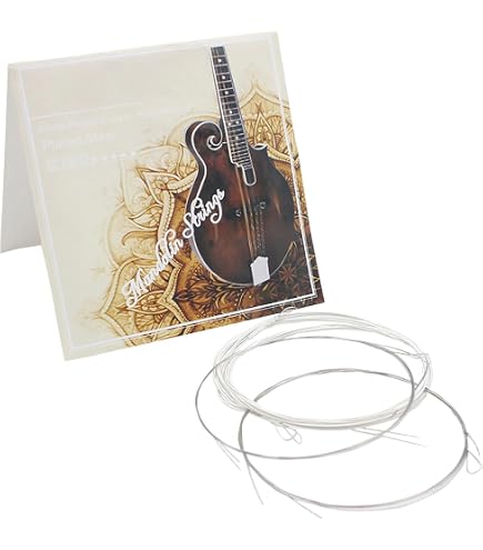 thumbnail interactive-video image 1 of 10-Pack Mandolin E Strings - Nickel Plated Steel Loop End 1st E 0.010 Gauge Replacement Strings 1 of 13