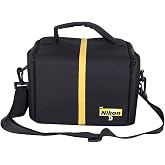 pdx plus Nikon Uyumlu Kare Omuz &Ccedil;antası Set &Ccedil;anta T&uuml;m DSLR Uyumlu