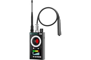 JMDHKK Hidden Camera Detector, Bug Detector & GPS Tracker Detector – RF Detector & Camera Finder for Hotel, Travel, Car, Office, Home Privacy Protection
